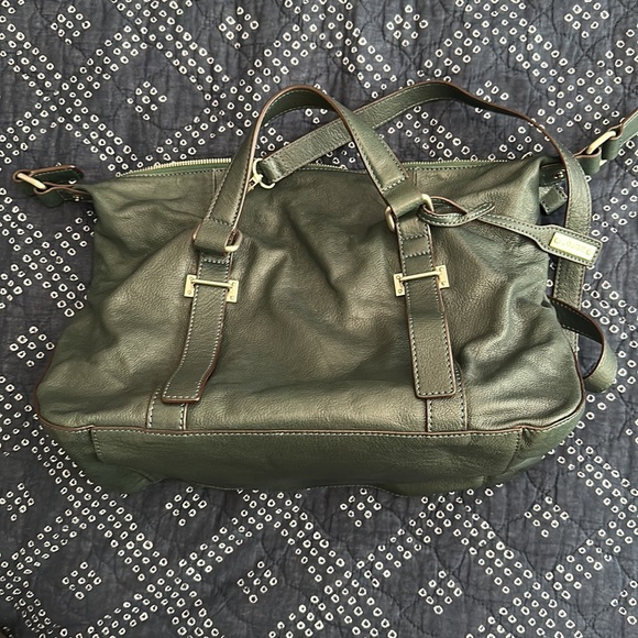 Abro Green Leather Purse - Picture 8 of 8